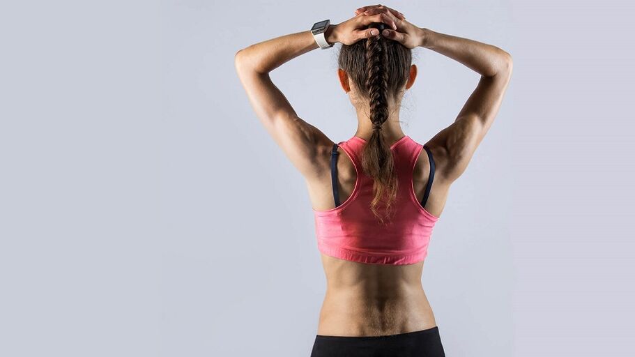 slim body after exercise to lose weight