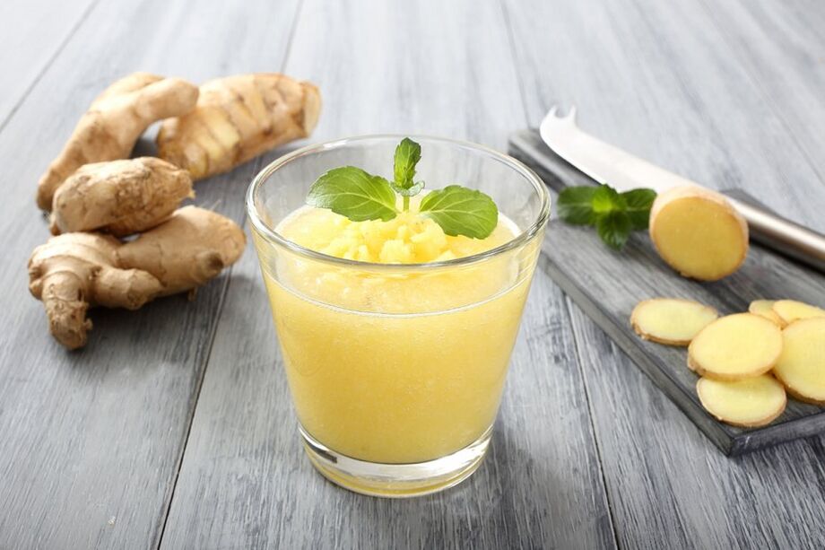 ginger smoothie to slim down
