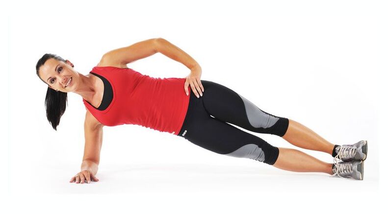 side plank to lose weight